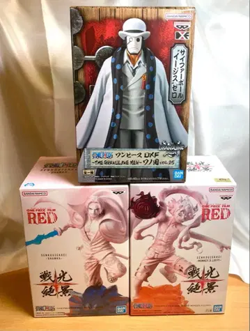 원피스 피규어 루피 샹크스 세트