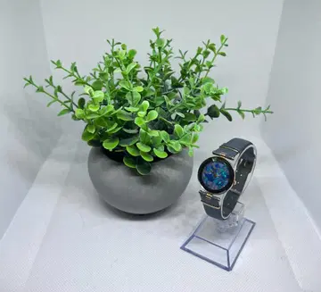 Soir Carafe 모자이크 오팔 다이얼 여성용 손목시계