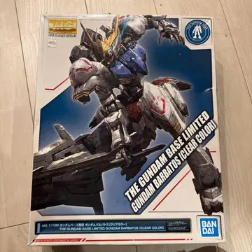 MG 1/100 건담베이스 한정판 건담 발바토스 클리어 컬러