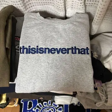 thisisneverthat 맨투맨 M 사이즈