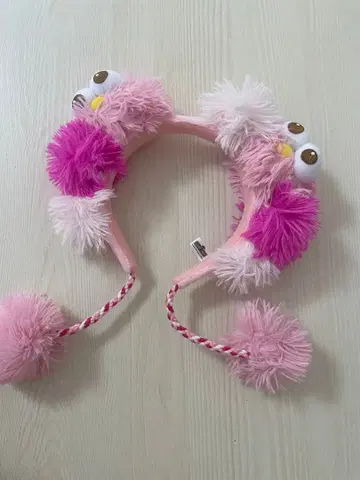 폼폼 포함 머리띠