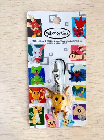 레어 포켓몬 센터 스트랩 pokemon time 라이츄