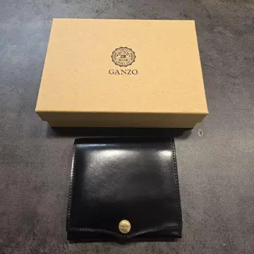 GANZO 2022년 롯폰기점 한정판 컴팩트 플랩 지갑