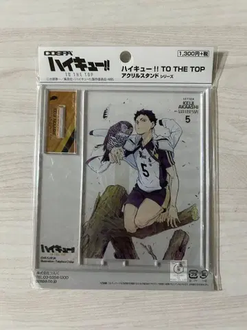 새상품 하이큐 TO THE TOP 아크릴 스탠드 아카아시 케이지
