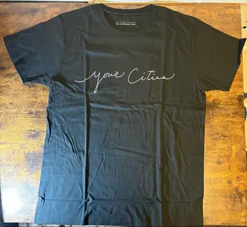 미사용 새상품 하야미 사오리 T셔츠 블랙 L사이즈