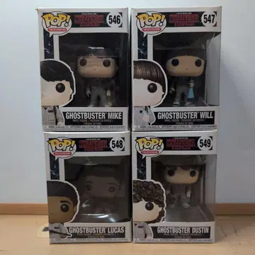 [ 4개 세트 ] POP 기묘한 이야기 고스트버스터