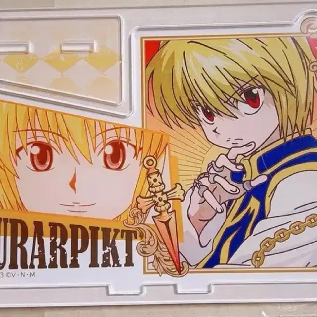 헌터X헌터 크라피카 빅 아크릴 스탠드 헌헌 빈티지 점프샵 피규어