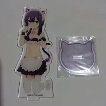 프리즈마 이리야 미유 아크릴 스탠드 피규어 고양이 귀 메이드 Ver.