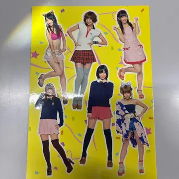 AKB48 총선거 2012 부록 멤버 친필 응원 씰