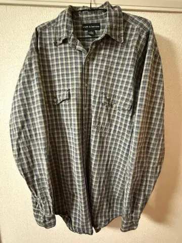 Croft&Barrow 체크 무늬 긴팔 셔츠