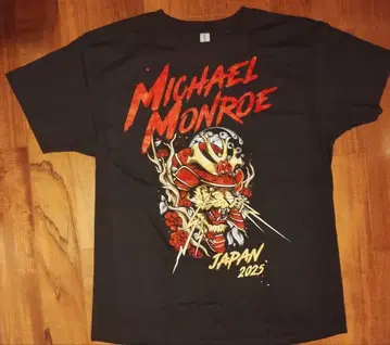 초귀중 마이클 몬로 2025년 일본 공연 한정판 T셔츠 XL