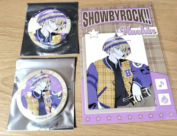 SB69 레트로 체크 해치 홀로그램 캔뱃지 엽서