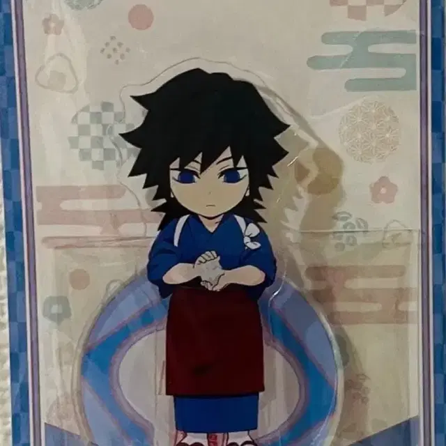 귀멸의 칼날 키메츠 토미오카 기유 식당 데포르메 아크릴 스탠드 피규어