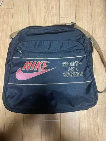 NIKE 숄더백 블랙