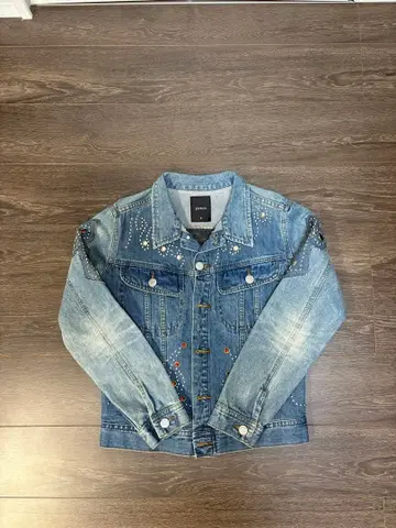 JOYRIC 스터드 데님 자켓