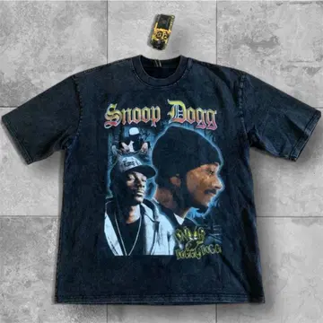 [택 포함/새상품] snoop dogg 빈티지 가공 티셔츠