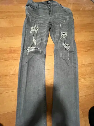 DIVINER RECKLESS LIFE 그레이 데님 XL