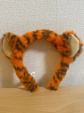 [ 레어 ] 도쿄 디즈니랜드 티거 머리띠 단종품