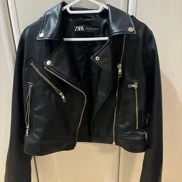 ZARA 블랙 라이더 자켓 S