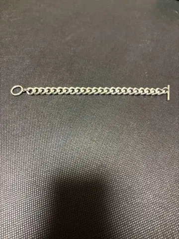 심플한 금속제 링크 체인 팔찌