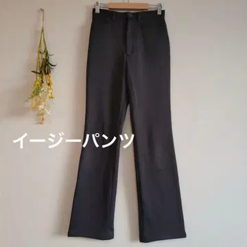 여성용 이지 팬츠 [ 64 ] 벨트 루프 무지 안감 없음 포켓 있음