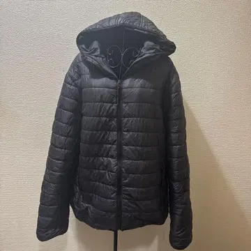 LCW CASUAL 후드 부착 블랙 다운 자켓