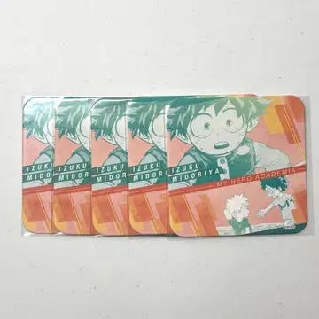 데쿠 아트 코스터 5장 세트