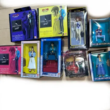 루팡 3세 피규어 9개 세트