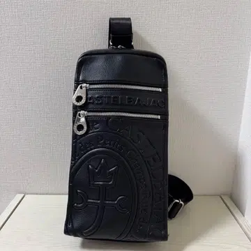 [ 새상품급 ] 까스텔바작 바디백 다난 블랙 045911