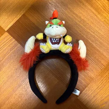 유니버셜 USJ 쿠파 Jr 머리띠 닌텐도