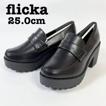 [ 25.0cm ] flicka 로퍼 3L 사이즈 힐 펌프스