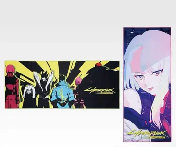 제일복권 사이버펑크 엣지러너 C상 빅 타월 2종류