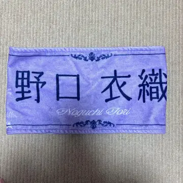 노구치 이오리 타월 8주년 투어