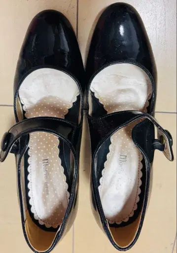 마리 마리 제인 펌프스 21.5 EE 블랙