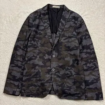 MANUEL RITZ 마뉴엘 리츠 카모플라주 패턴 테일러드 자켓