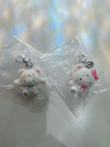 산리오 포근포근 스노우 메지루시 액세서리