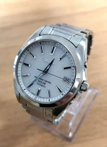 SEIKO 솔라 전파 손목시계 티타늄 SBTM213 7B52-0AK0