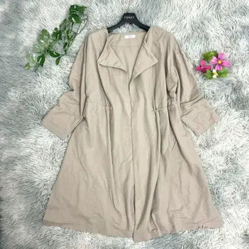 [ a.v.v ] 아베베 베이지 롱 코트 (S) 아우터 무지