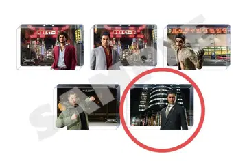 [용과 같이] 카무로쵸 아크릴 블록 (도지마 다이고) 새상품 미개봉