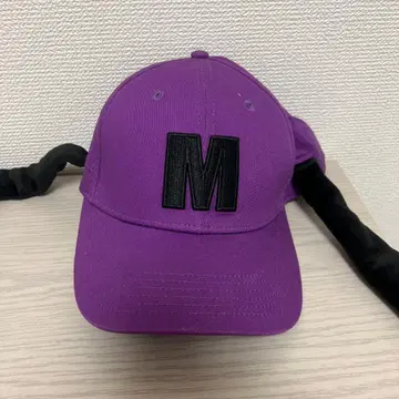 맥스 디즈니 리조트 보라색 귀도리 모자