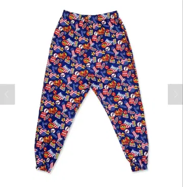 다 태워버리지 않으면 안 돼 배기 팬츠 XL