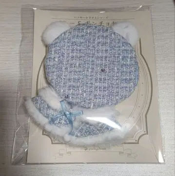 이츠누이 누이 의류 베레모 & 판초 (블루) 2/2