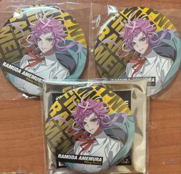 히프노시스 마이크 아메무라 람다 팬미팅 캔뱃지 3개 세트 업