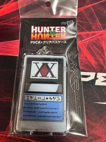 HUNTER x HUNTER PIICA 클리어 패스 케이스