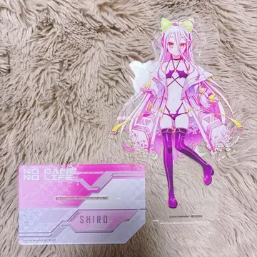 노 게임 노 라이프 특대형 아크릴 피규어 [ 화이트 ]