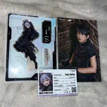 SCARZ 타라코 tarako 아크릴 스탠드 카드