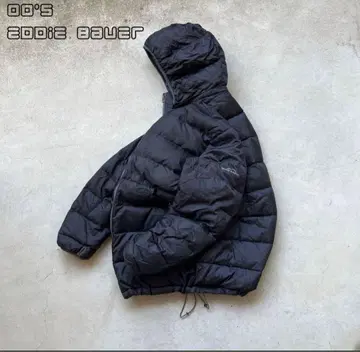 Eddie Bauer reversible puffer jacket Y2K
