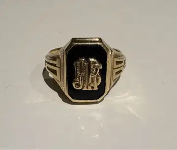 40s~50s 빈티지 카보숑컷 골드 10K