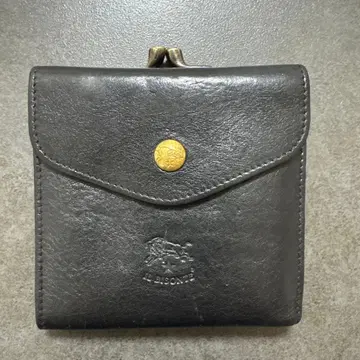 [ 일 비종데 ] 가마구치 가죽 지갑