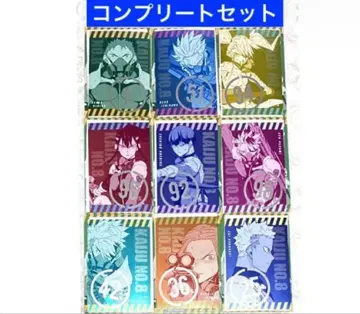 괴수 8호전 해방전력 엽서 컬렉션 전 9종 컴플리트 세트